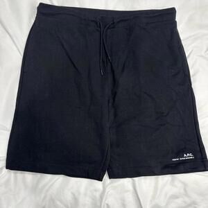 A.P.C. Rue Madame Paris black shorts in a size XL